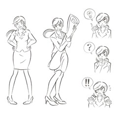 希望に向かって動き出そうとしている人物