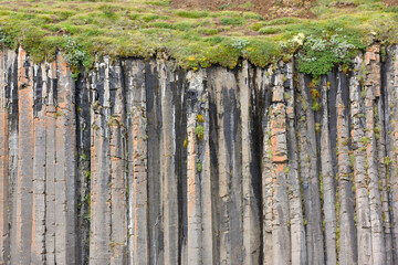 Studlagil basalt canyon in East Iceland