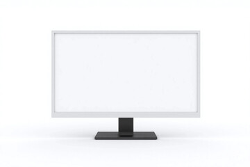 Fototapeta premium flat screen tv on a white background