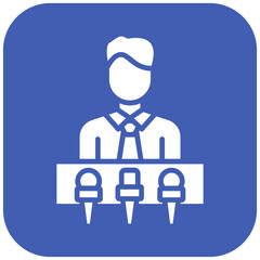 Press Conference Icon