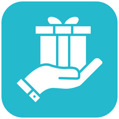 Fototapeta premium Gift Icon