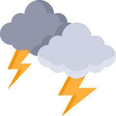 storm Illustration on a white background.