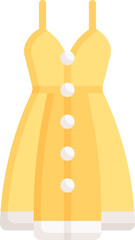 sundress Illustration on a white background.