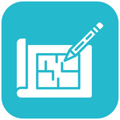 Blueprint Drafting Icon