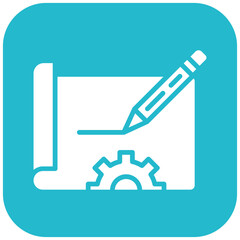 Technical Draft Icon