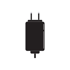 charge phone icon logo vector design