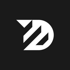 letter D logo