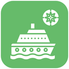 Cruise Compass Icon