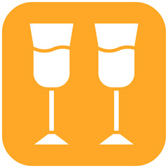 Cruise Wine Glass Icon