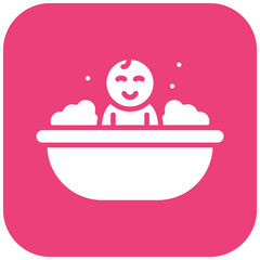Baby Bath Icon