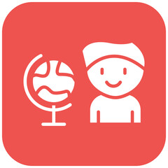Kids Globe Icon