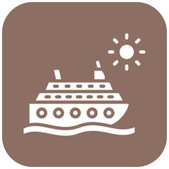 Cruise Ship Icon
