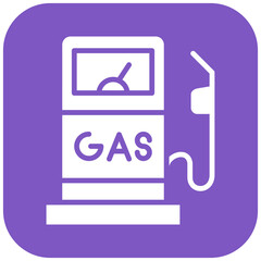 Obraz premium Gas Pump Icon