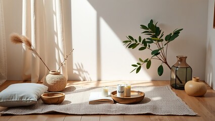 Tranquil Escape: A Peaceful Retreat Setting for Relaxation