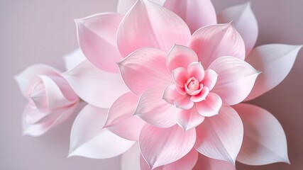 Fototapeta premium Abstract Floral Design Background - Modern Artistic Style
