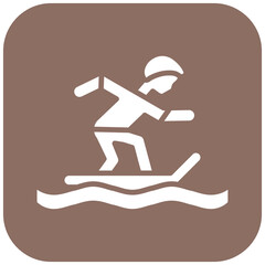 Surfing Icon