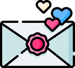 wedding invitation Illustration on a white background.