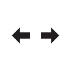 direction arrow directions icon logo vector design