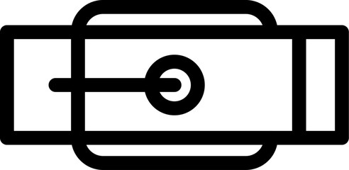 belt Illustration on a white background.