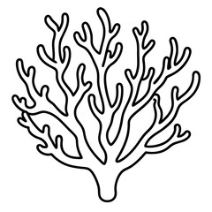 Obraz premium Coral Summer Vector – AI-Generated Graphics for Stunning Designs