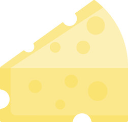 cheese Illustration on a white background.