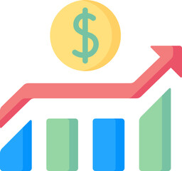 Funds Illustration on a white background.