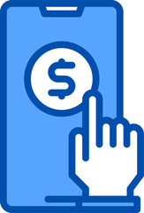 pay Illustration on a white background.