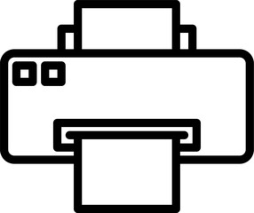 printer Illustration on a white background.