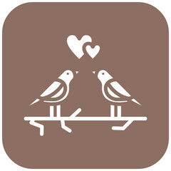 Love Birds Icon