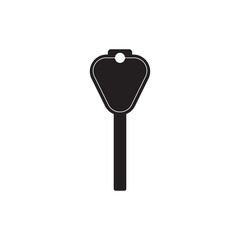 door lock icon logo vector design