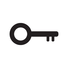 door lock icon logo vector design