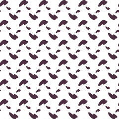 Abstract Shape Composition Seamless Vector Pattern Design