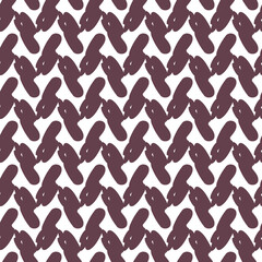 Abstract Shape Composition Seamless Vector Pattern Design