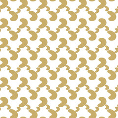 Abstract Shape Composition Seamless Vector Pattern Design