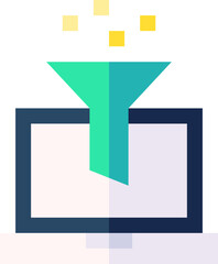 filter Illustration on a white background.