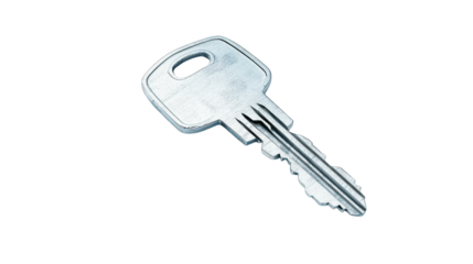Unlocking potential, a single key on dark, mysterious background unlocking