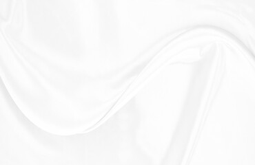 Obraz premium White gray satin texture that is white silver fabric silk background with beautiful soft blur pattern natural.