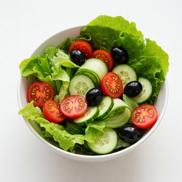 greek salad with feta cheese