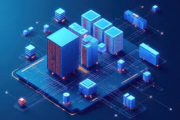 Obraz premium Fast Virtual Machine Demonstration