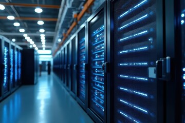 Naklejka premium Industrial Storage Server Capacity Enhancement