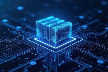Ingenious CPU VPS Technology Illustration