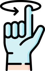 injury Illustration on a white background