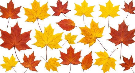 Fototapeta premium Autumn's Golden Dance AI Generated