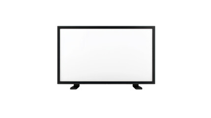 Naklejka premium Striking contrast, a modern white lightbox with defined black frame for enhanced visual presentation