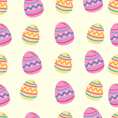 Happy Easter. Bunnies, eggs and flowers. Modern style design, pastel colorsHappy Easter. Bunnies, eggs and flowers. Modern style design, pastel colorsHappy Easter. Bunnies, eggs and flowers. Modern