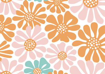 Abstract Flower and Leaf Design for Branding, Editorial Graphics, Posters