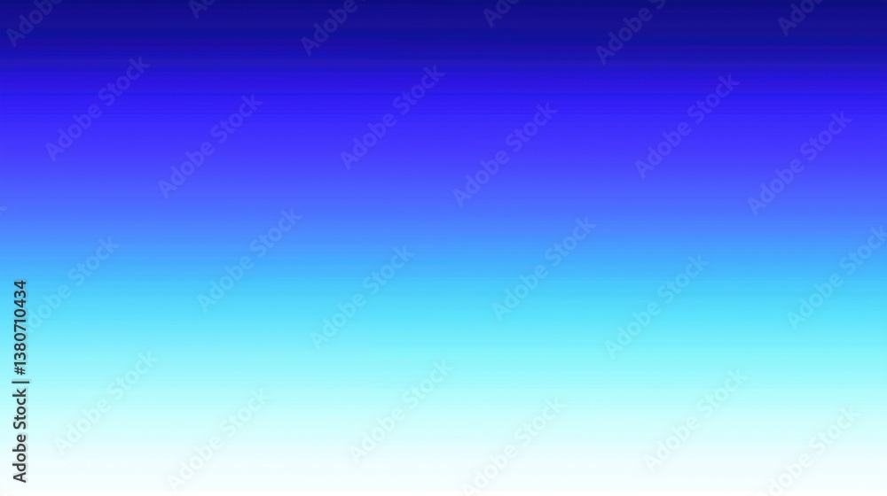Poster gradient sky background with shades of blue and white transitioning horizontally
