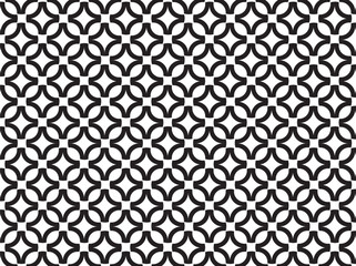 black and white seamless pattern
