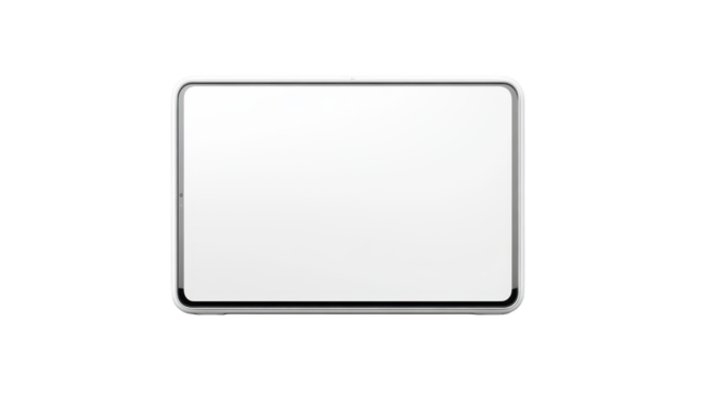 Striking contrast, a minimalist design of white square button on black background