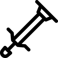 pogo Illustration on a white background